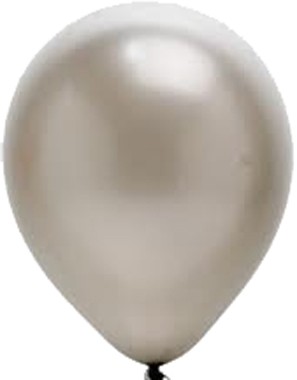 Balo N9 Metal Prata 50 Unidades